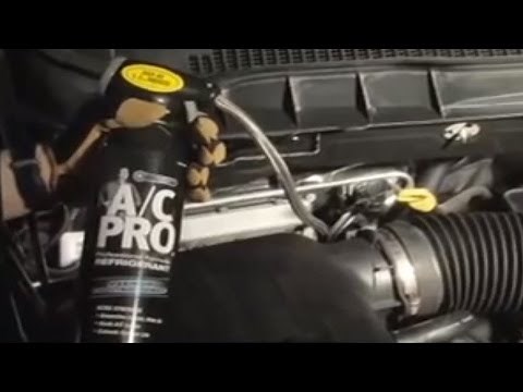How to Recharge Your Car AC with AC Pro
