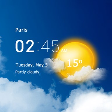 Transparent clock and weather 9.00.6 APK Download by MACHAPP Software Ltd - APKMirror