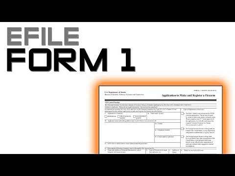 Guide to Form 1 on EForms
