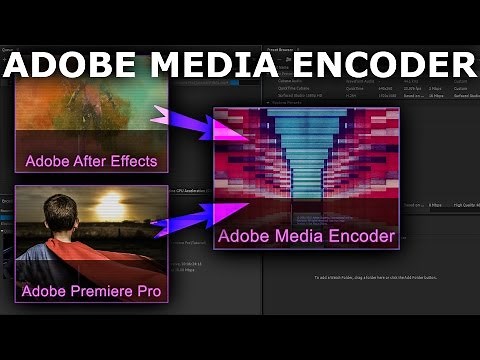 Adobe Media Encoder Beginner Tutorial