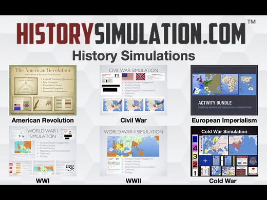 History Simulations for Classrooms - HistorySimulation.com