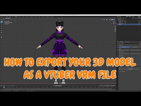 Blender to VRM [Tutorial]