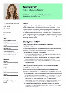 19 Teacher Resume Examples in PDF & Resume guide | 2025