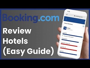 How to Review on Booking.com - Review Hotels in Booking.com App !