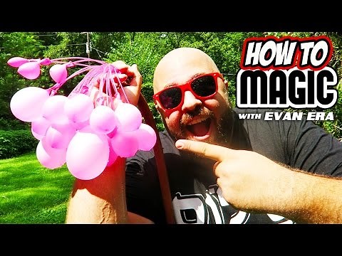 10 How To Balloon Magic Tricks