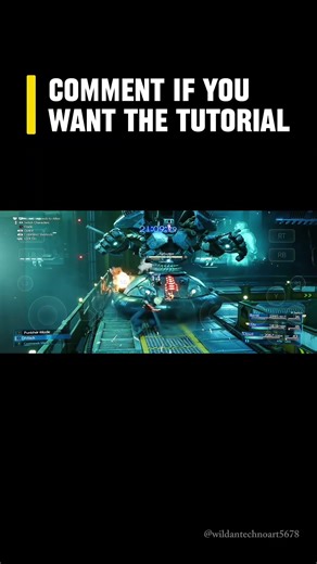 Final Fantasy VII Remake Running Smooth on Android using emulator GameHub!