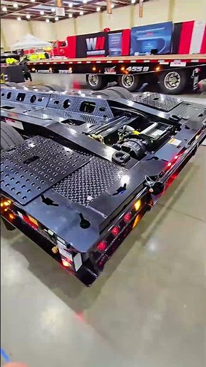 Landoll 850XT extendable lowboy trailer #trucking