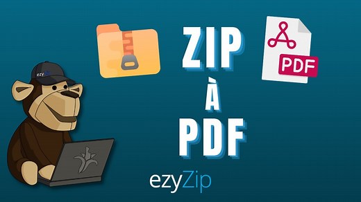 Conversor ZIP para PDF Online (Sem upload - 100% privado)