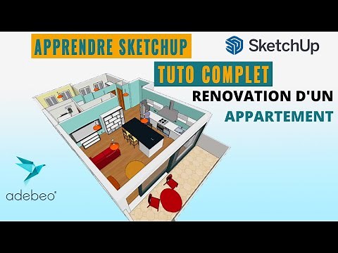 SKETCHUP Débutant - Tutoriel COMPLET