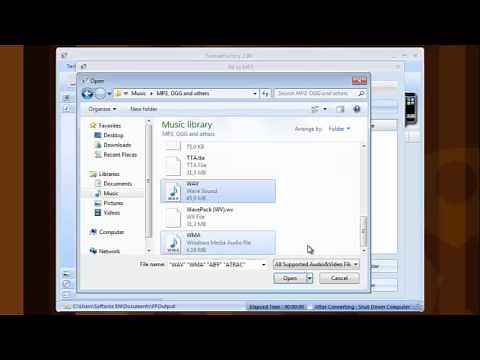 How to convert files to MP3 with Format Factory