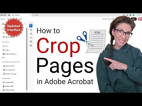 How to Crop Pages in Adobe Acrobat (UPDATED Interface) ✂️