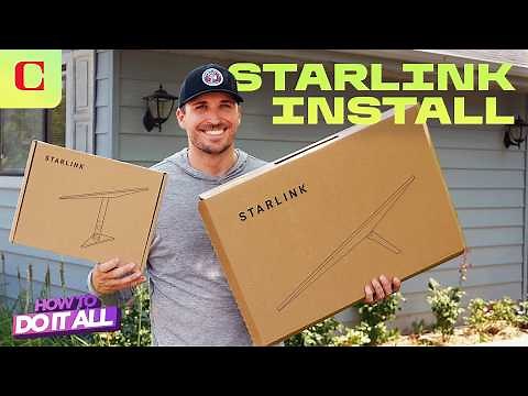 How to Install a Starlink Satellite Dish on Your Home