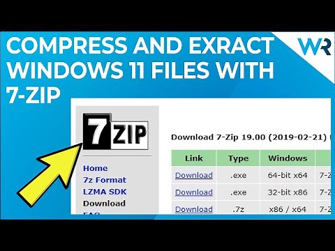 How to compress and extract Windows 11 files with 7-Zip