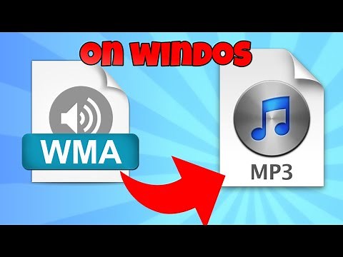 how to convert wma to mp3 on windows