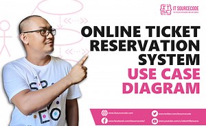 Use Case Diagram for Online Ticket Reservation System