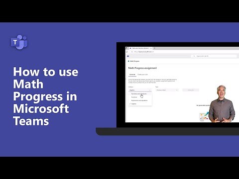 How to use Math Progress in Microsoft Teams for Education