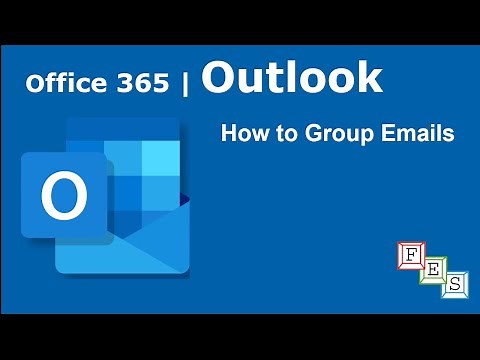 How to group emails in Outlook - Office 365