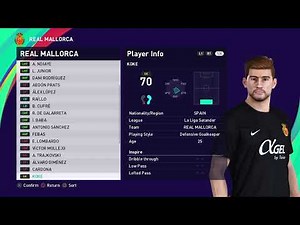 eFootball PES 2021 | Option File LaLiga Santander League | Version 2.0 | [PS4/PS5]