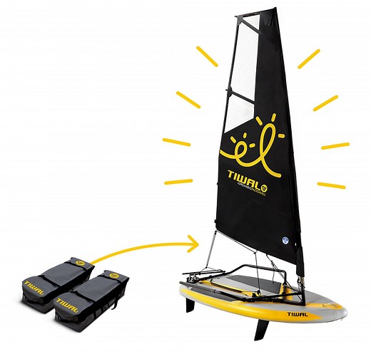 Tiwal 3 Small Sailboat - Your sailboat fits in your car's trunk