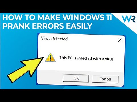 3 Ways to Prank your Friends Using Fake Windows 11 Errors