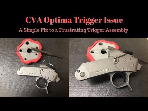 CVA Optima Trigger Assembly ISSUES, a simple fix!