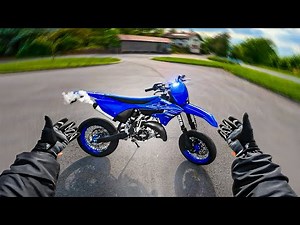 MOTORCYCLE RIDE! I'm trying my 125 YZ on the road!
