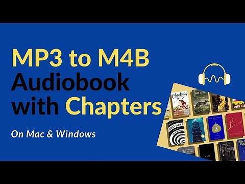 How to Convert MP3 to M4B with Chapters on Mac/Win: 2 Easy Ways