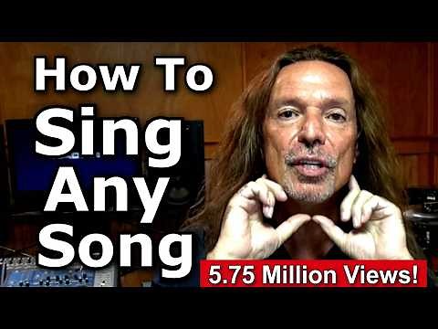 How To Sing Any Song - Voice Lessons - Ken Tamplin Vocal Academy