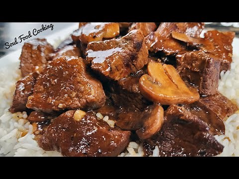 Beef Tips Recipe - How to make Super TENDER Beef Tips