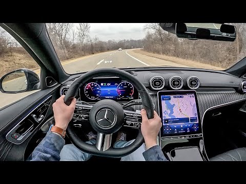 2022 Mercedes-Benz C 300 4Matic - POV Test Drive (Binaural Audio)