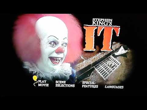 STEPHEN KING, s IT MENU DVD (1990)