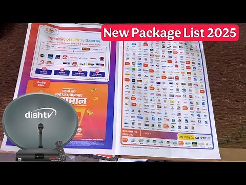 Dish Tv Channel List | Dish Tv Package List | Dish Tv Plans List | Dish Tv Recharge Plans | 2026