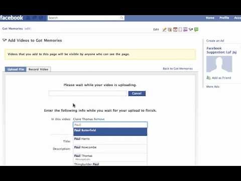 How to upload DVD video vob files to Facebook