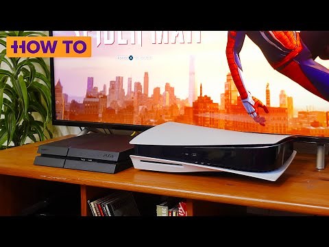 How to move your PS4 games and saves to the PS5
