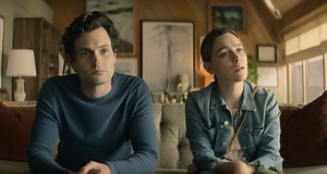 Penn Badgley and Victoria Pedretti reunited to talk all things Joe Love on Podcrushed and discovered they both consider this their favorite scene from You: | Netflix