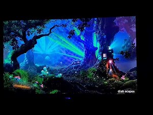 Dish Scapes Enchanted Forest Gnome Bubble party