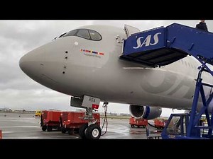 SAS Airbus A350-900 - First look inside