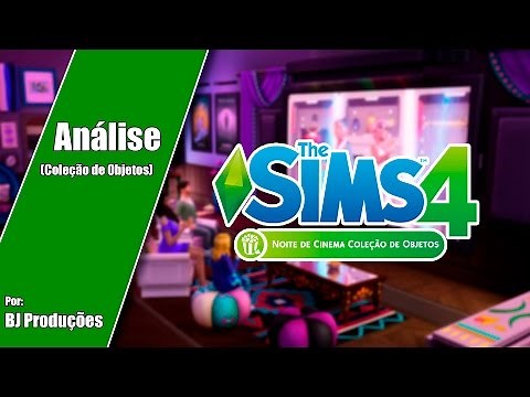 Análise - The Sims 4 - Noite de Cinema - Coleção de Objetos