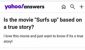 surf's up | Yahoo! Answers