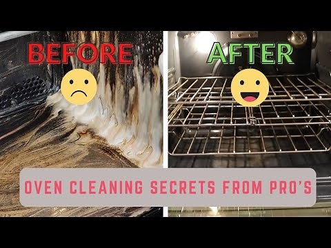 THE BEST and SIMPLE way to clean your oven