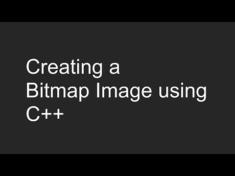 Creating a Bitmap Image (.bmp) using C++ | Tutorial