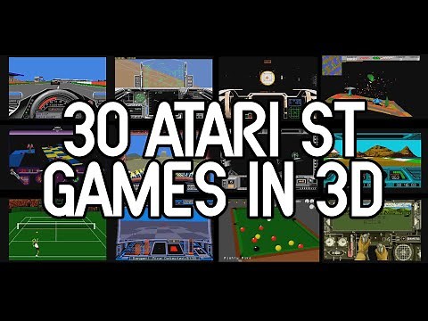 30 Atari ST Games In 3D