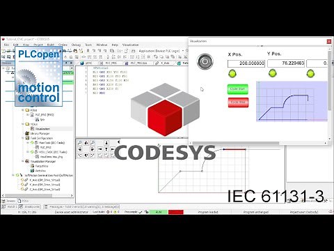 CODESYS Tutorial - SoftMotion CNC using internal GCode editor