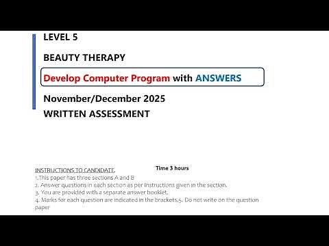 Develop Computer Program ICT level 5 cdacc past paper November 2025 cdacc past paper with answers