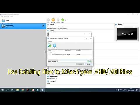 How to Open VDI VHD VMDK Files