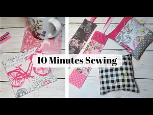 5 MINUTES SEWING! | Super Easy Sewing Projects For Beginners | Fabric Scraps friendly
