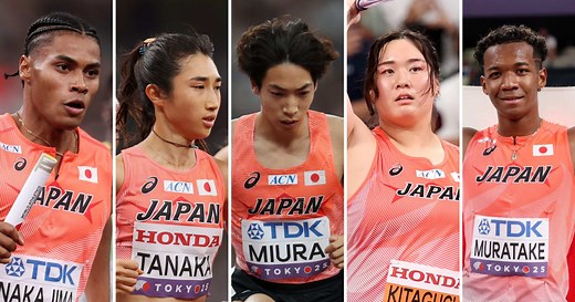 【東京2025世界陸上】応援が力に！選手が語った感謝の気持ち「背中を押してもらった」「鳥肌立ちました」