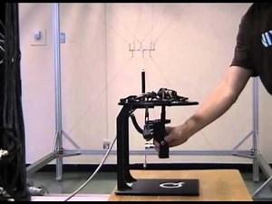 6 DOF cable-driven mechanism controled by joystick