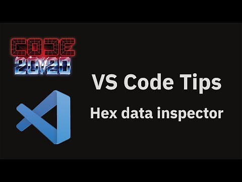 VS Code tips — See binary data as different types using the Hex Editor's data inspector
