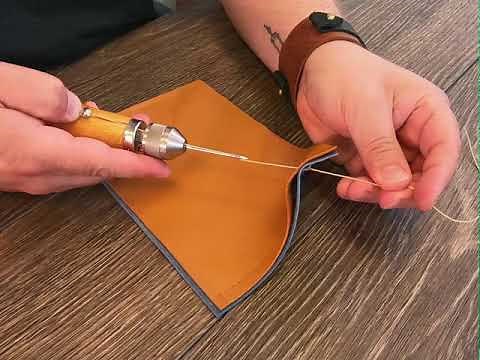 Using the Speedy Stitcher Sewing Awl
